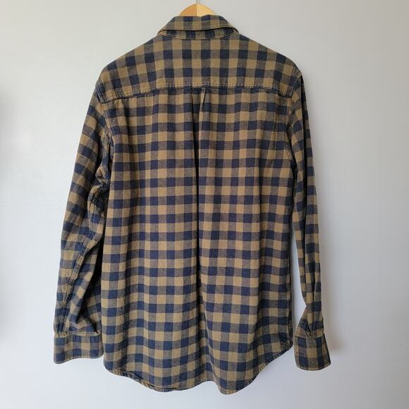 Walls Flannel Heavyweight 100% Cotton Shirt Men L Workwear Workstyle Cowboy Work - Picture 3 of 8